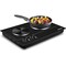 Cusimax Double Hot Plate For Cooking, Stainless Steel Electric Burner, Black CMHP-C180B - alternate 1